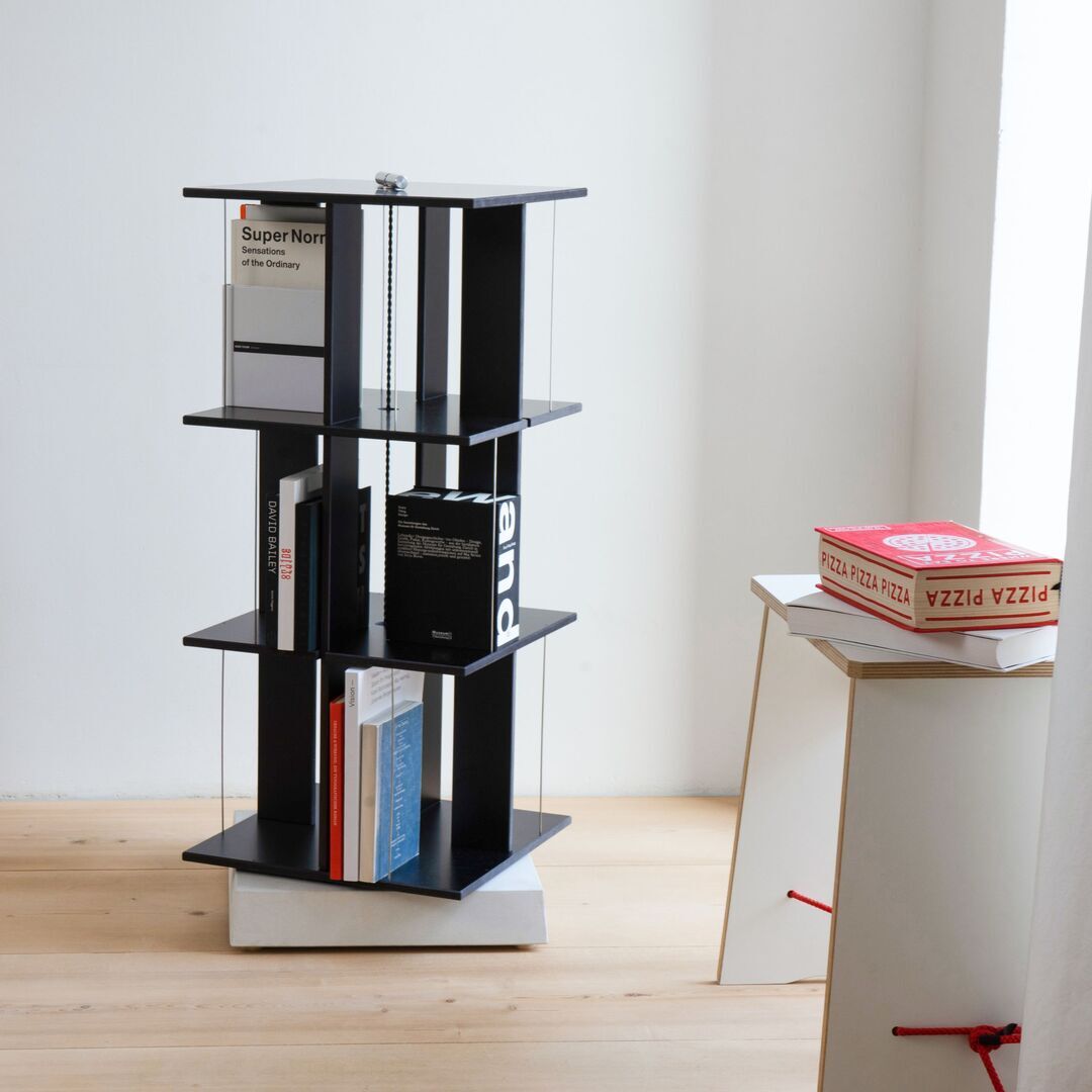 Nils Holger Moormann Buchstabler FU weiss, H: 80 cm