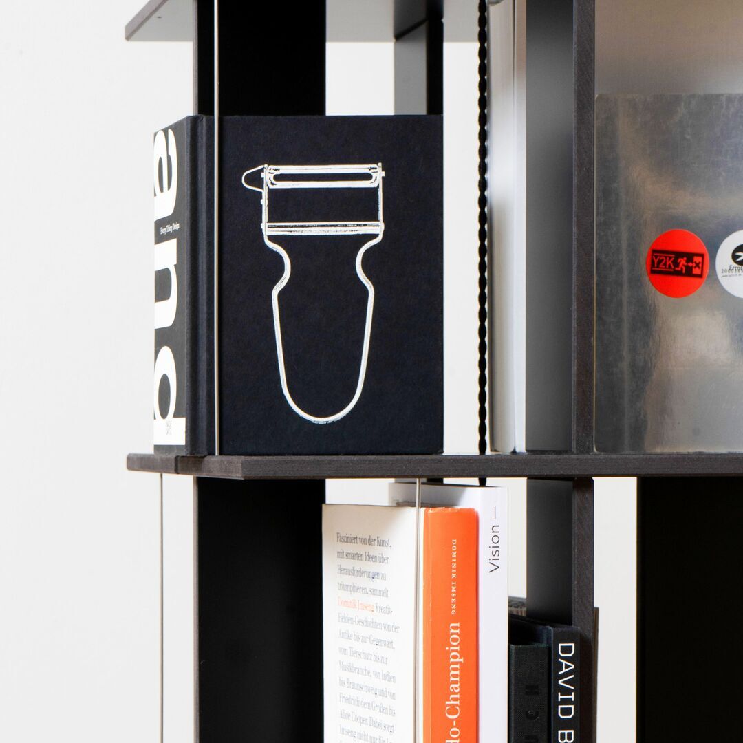 Nils Holger Moormann Buchstabler FU weiss, H: 80 cm