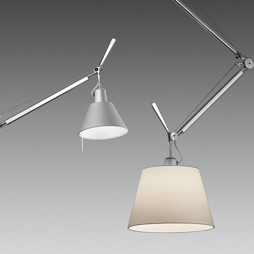 Artemide Body Tolomeo Pendelleuchte Decentrata von Artemide  Aluminium-2