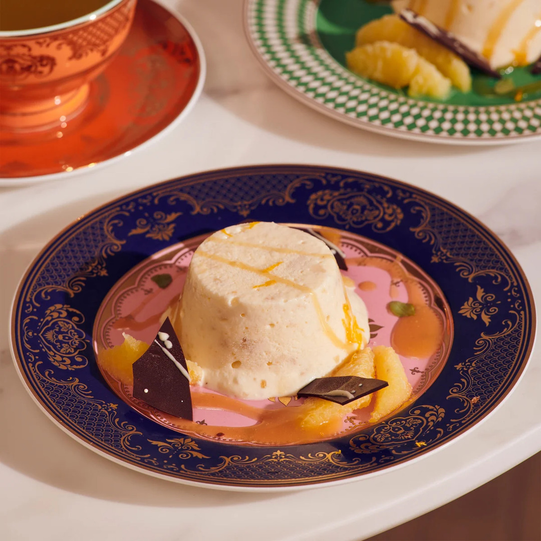 Pols Potten 4er Set Teller 'Grandpa' Porzellan