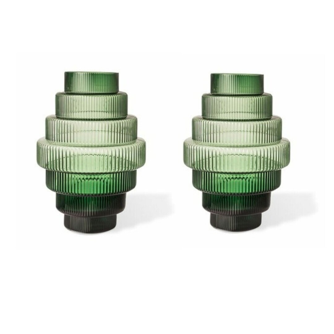 Pols Potten Vase 'Steps' Grün