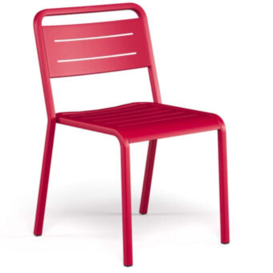 Urban Set 4 Stühle und 1 Tisch 90x90 von Emu