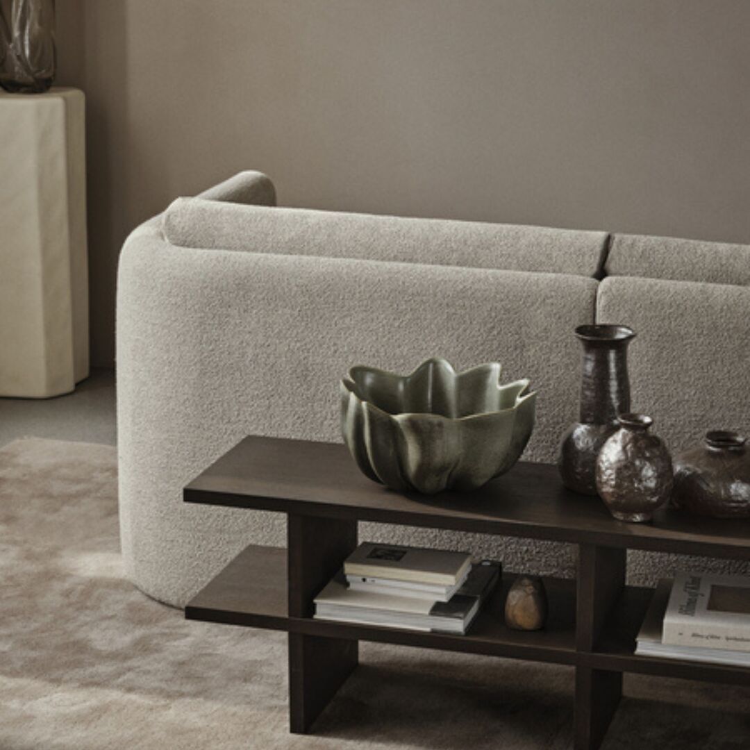 Ferm Living Ferm Living Nium Bowl Ø36 cm - Schale Dark Sage