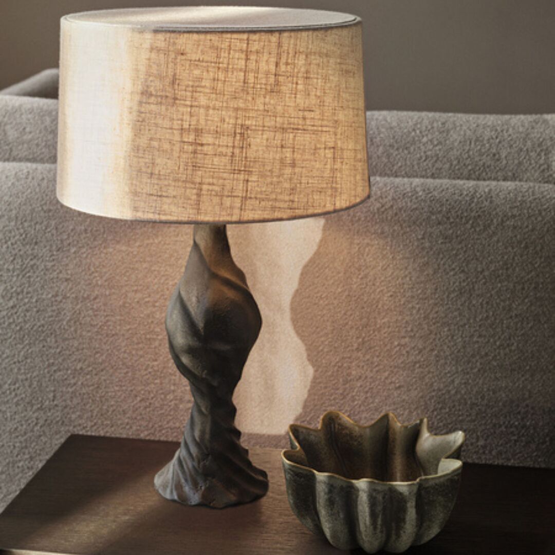 Ferm Living Ferm Living Nium Bowl Ø36 cm - Schale Dark Sage