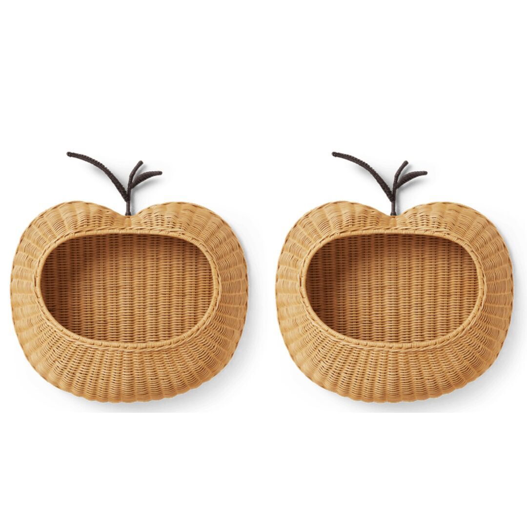 Ferm Living  Wandaufbewahrung Apple Braided Von Ferm Living Nature