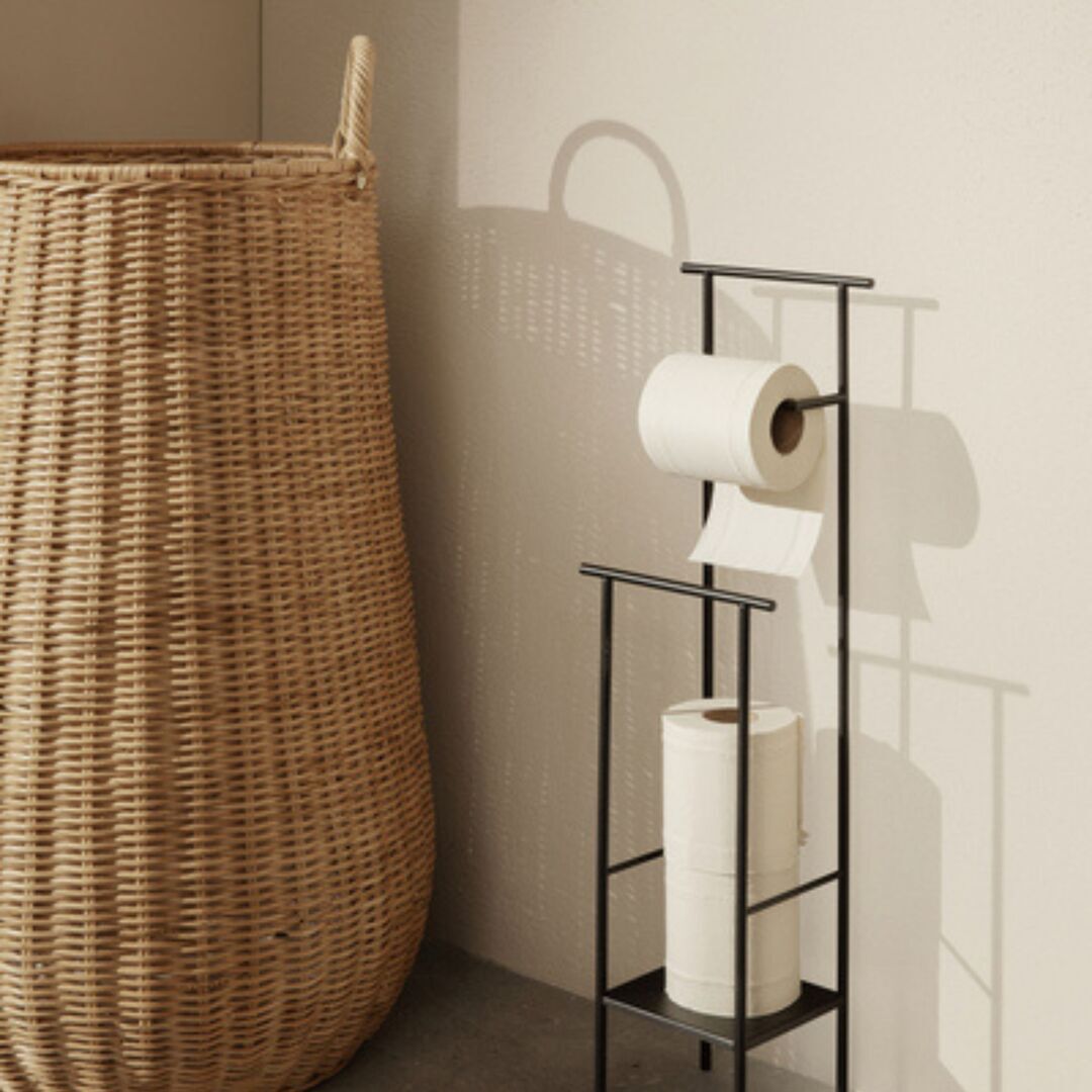 Ferm Living Geflochtener Wäschekorb von Ferm Living Nature