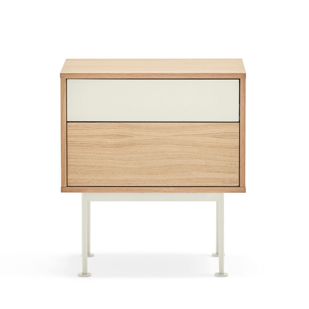 Teulat Teulat Yoko - Nachttisch Eiche / Cream