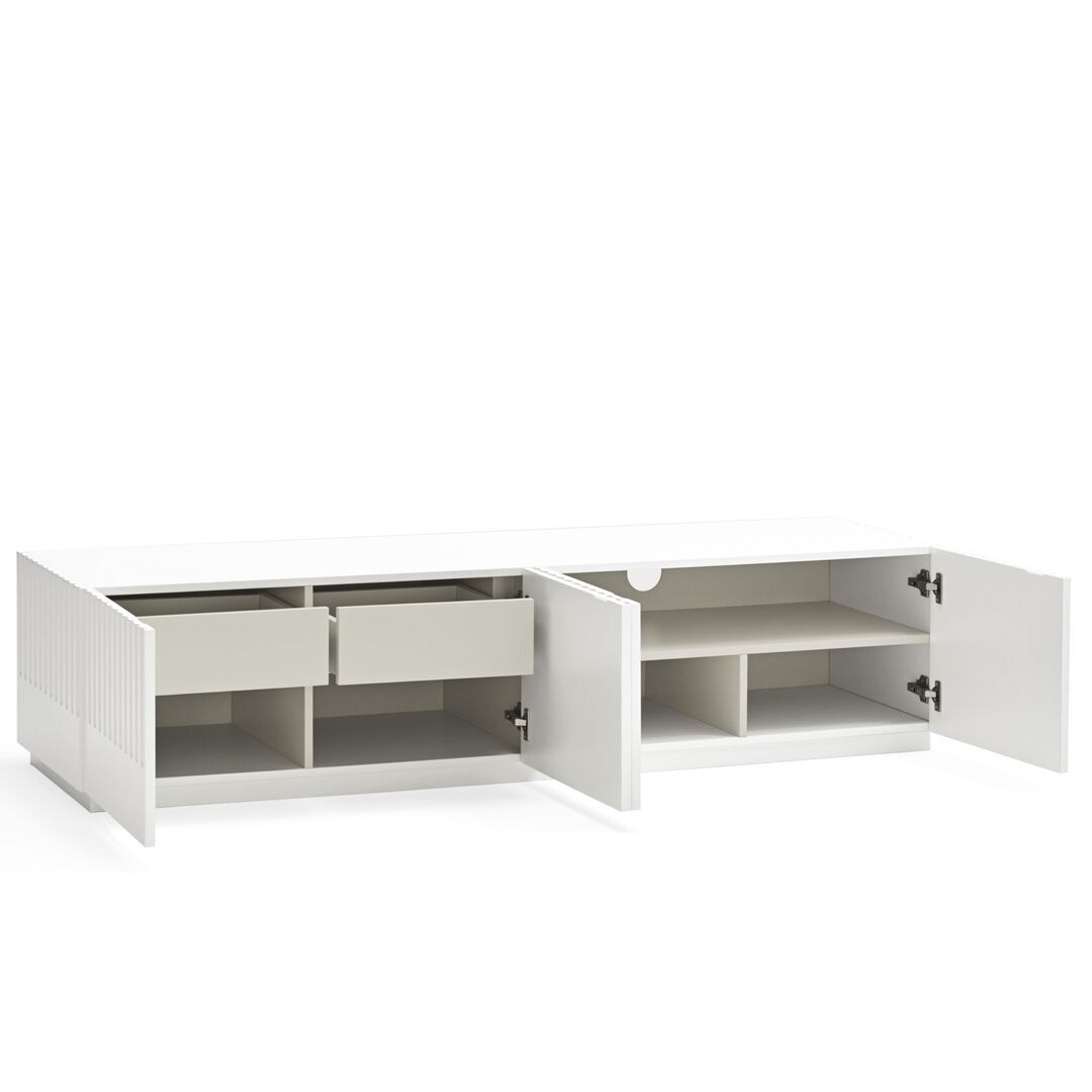 Teulat_Doric_TV_Schrank_Weiss