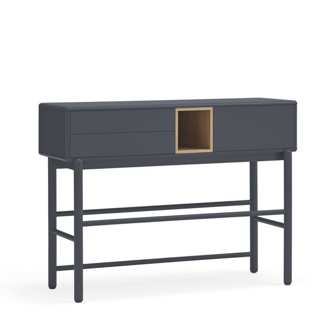 Teulat Teulat Corvo - Konsolentisch Dunkel Anthrazit