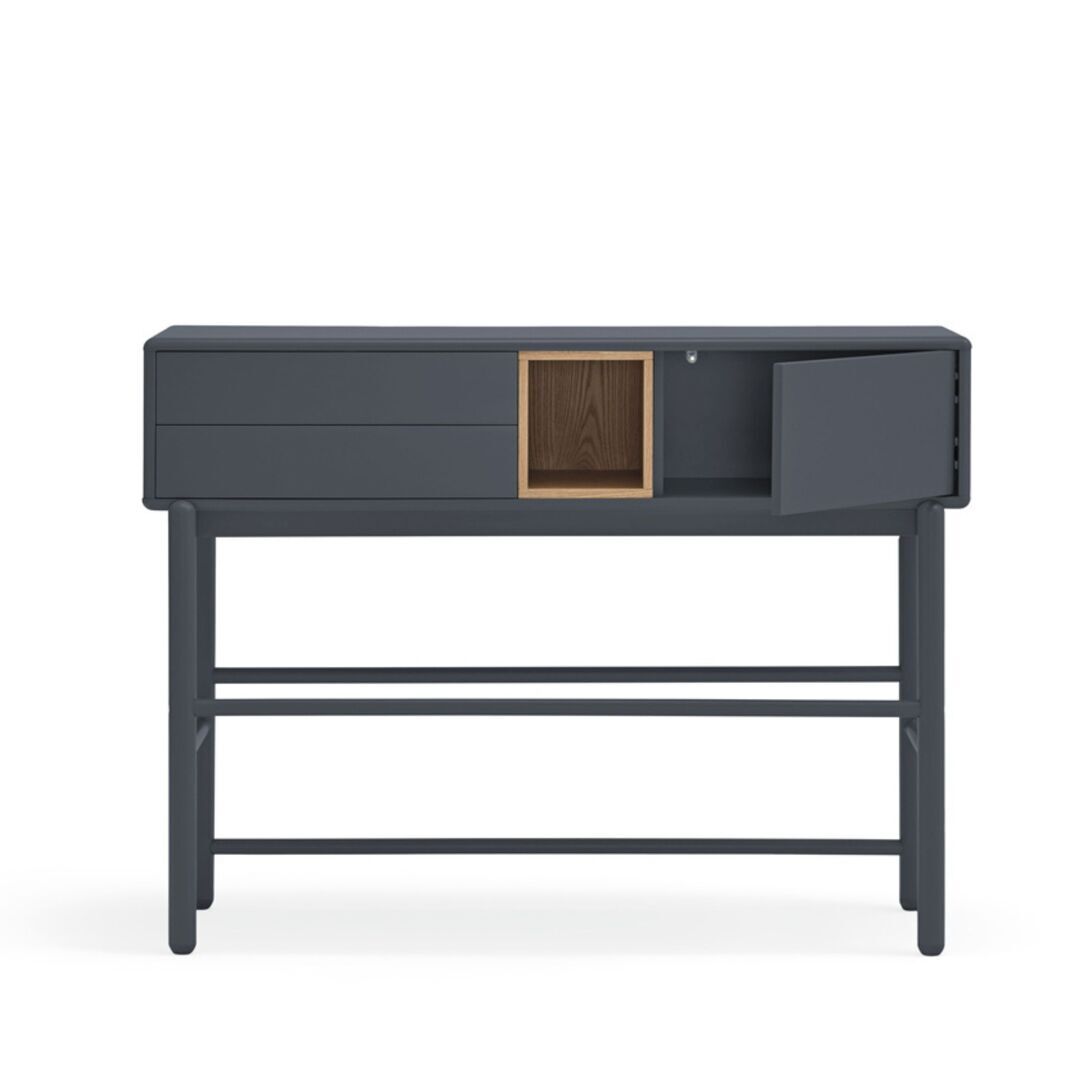 Teulat_Corvo_Konsolentisch_Grau_Anthrazit