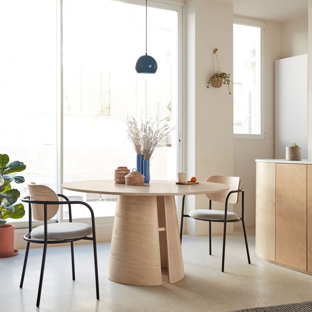 Teulat,Teulat Cep - Tisch ⌀137cm,Hell Natural,Tisch,runder Tisch