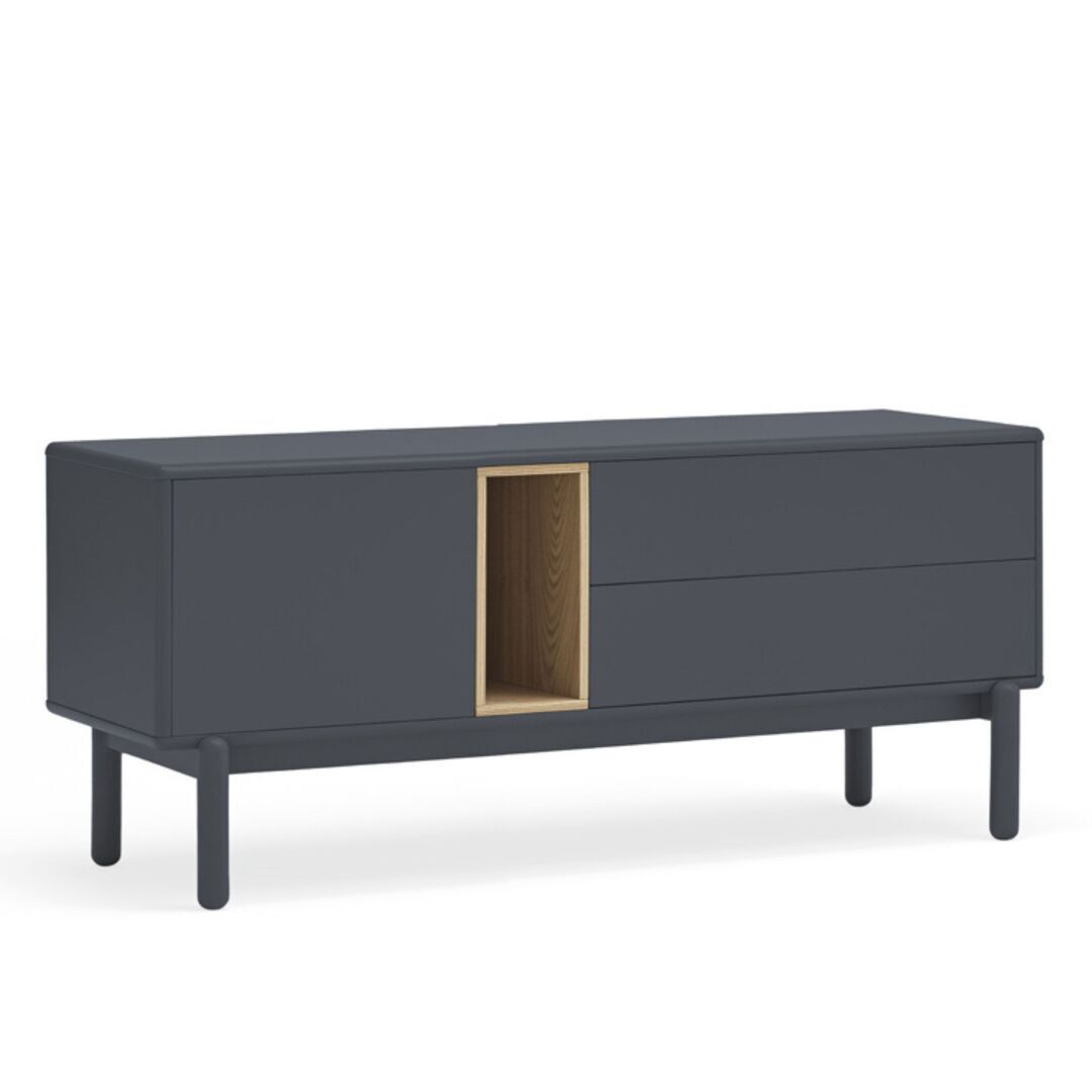 Teulat Teulat Corvo - TV Schrank Dunkel Anthrazit
