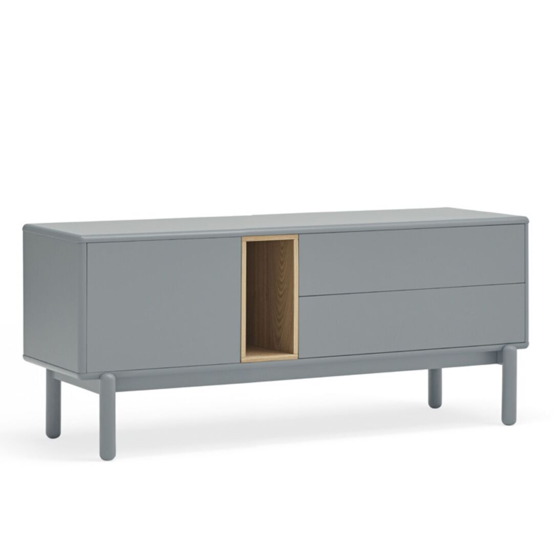 Teulat Teulat Corvo - TV Schrank Perlgrau