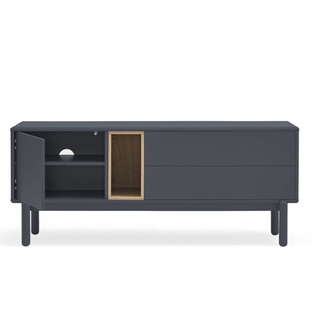 Teulat Teulat Corvo - TV Schrank Dunkel Anthrazit