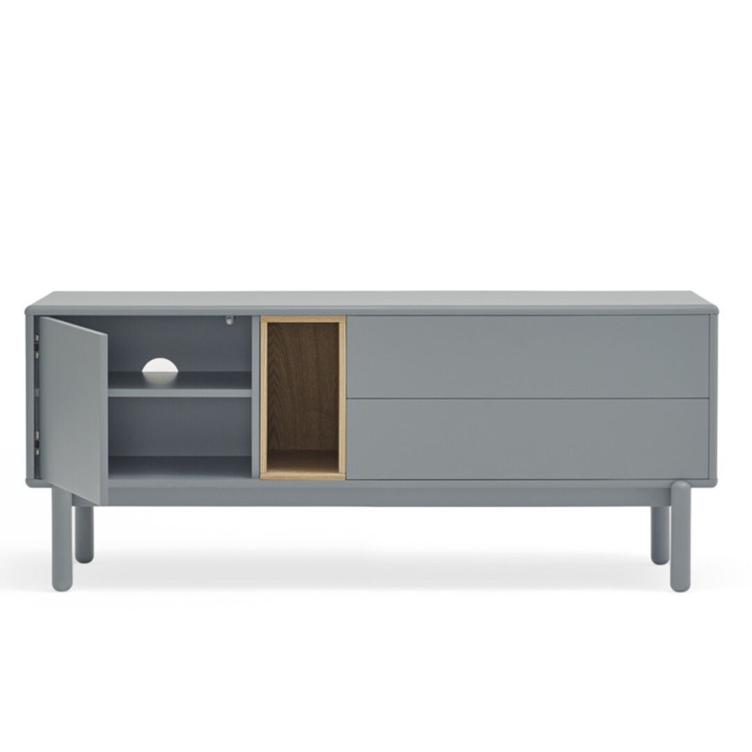 Teulat Teulat Corvo - TV Schrank Perlgrau