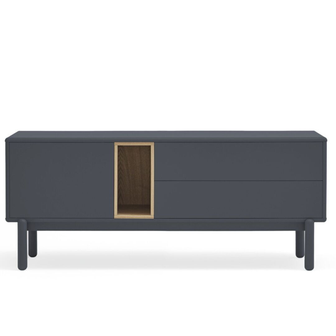 Teulat Teulat Corvo - TV Schrank Dunkel Anthrazit