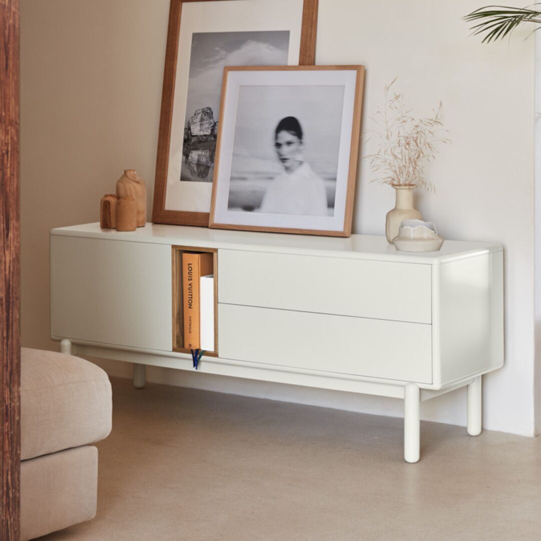 Teulat Teulat Corvo - TV Schrank Creme