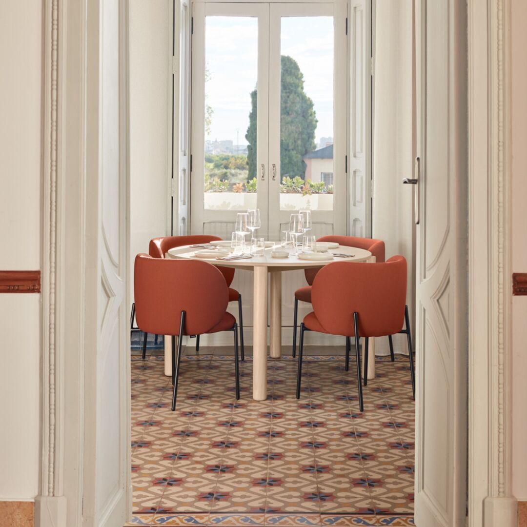 Teulat Teulat Mogi - Stuhl  Pu Terracota Valencia (107-0035)