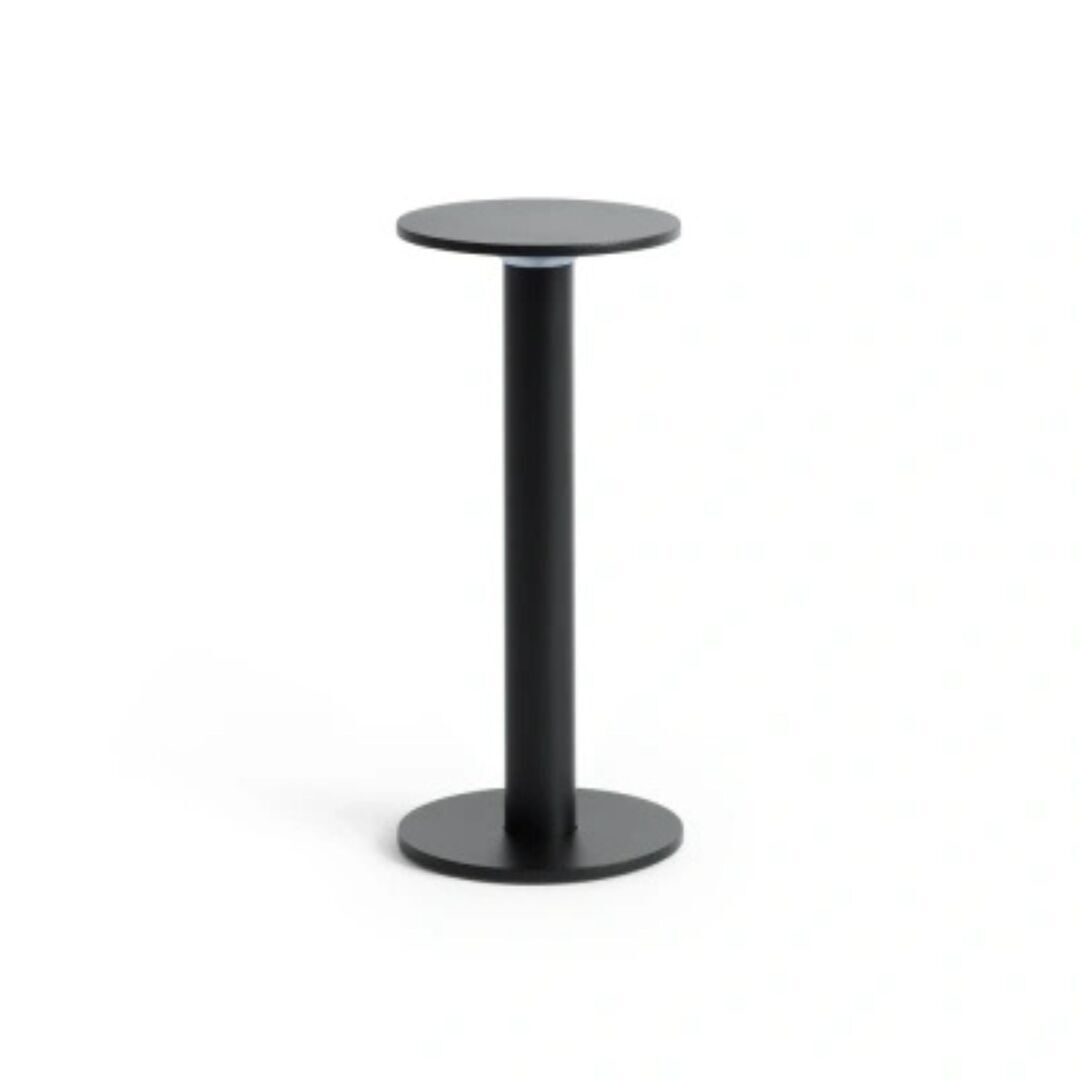 Hay Leuchten Tragbare Leuchte Host von Hay Anthracite, H: 22 cm