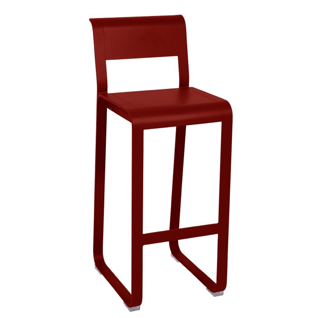 Fermob Barhocker Bellevie Mit Rückenlehne von Fermob													 Chili 43