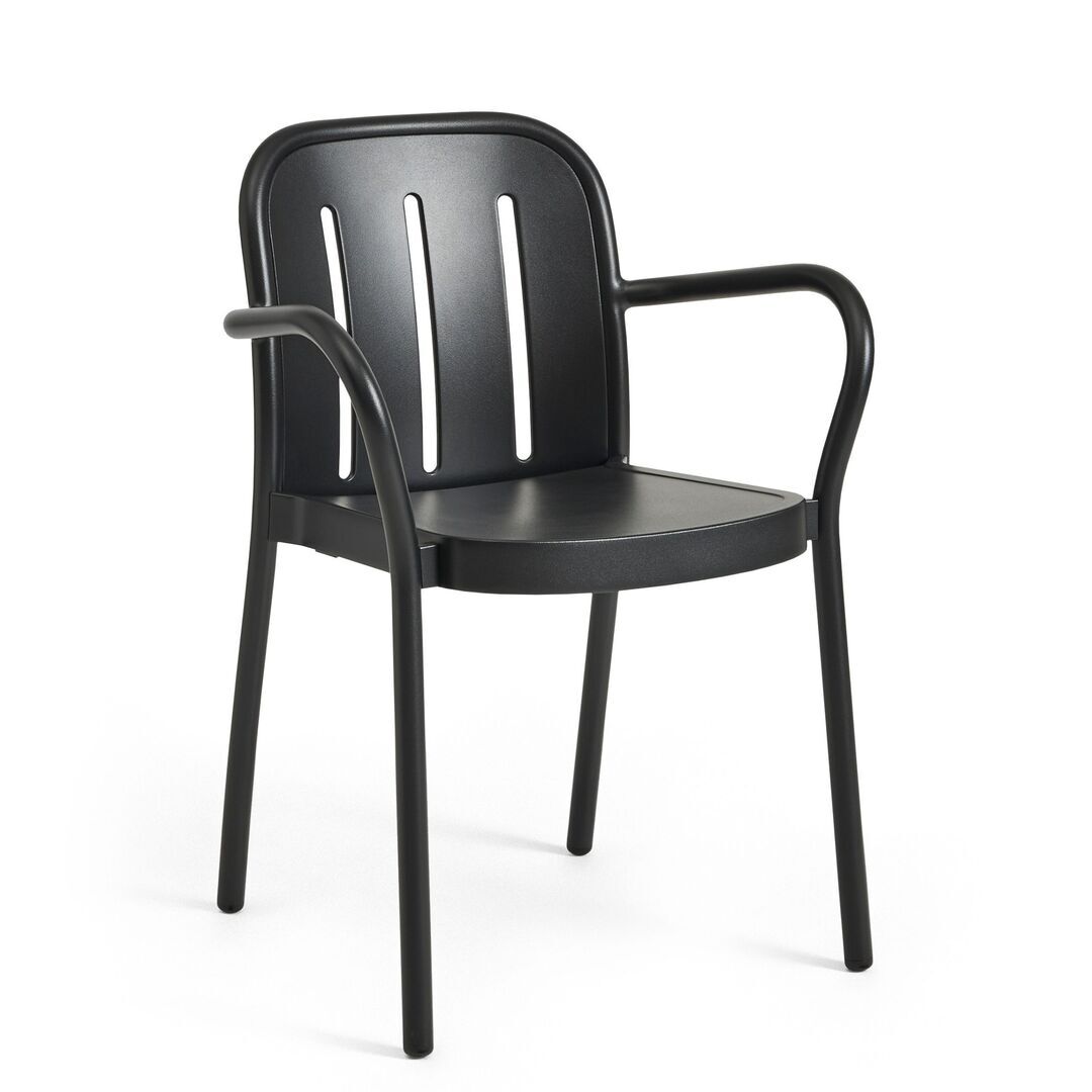 HAY Living Outdoor-Armlehnstuhl Deville von Hay Anthracite