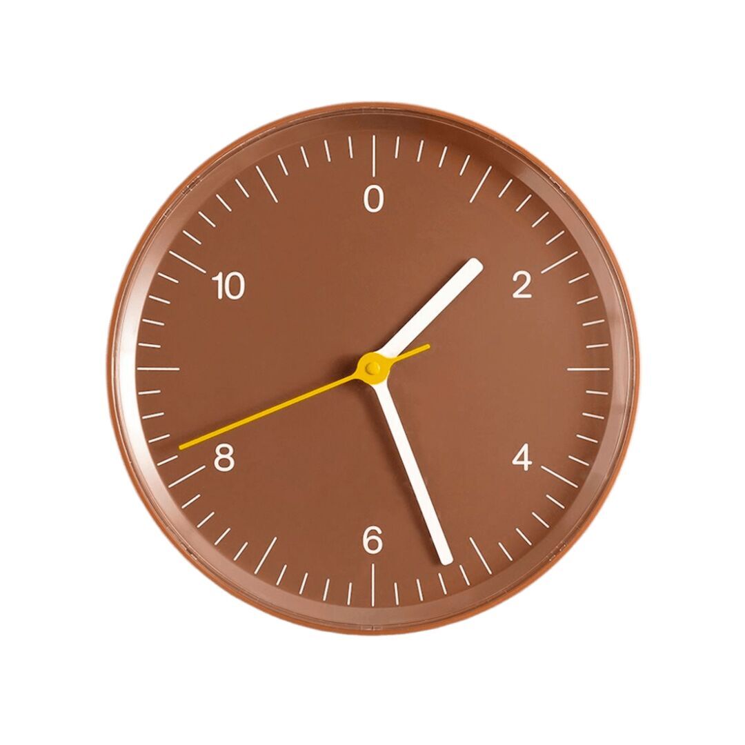 HAY Accessoires Wall Clock Braun