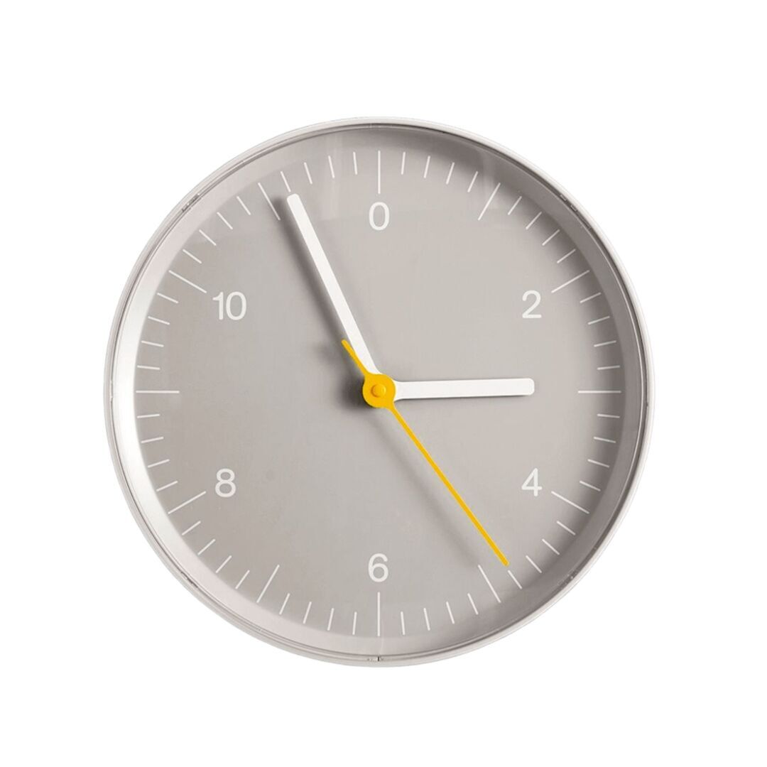 HAY Accessoires Wall Clock Grau