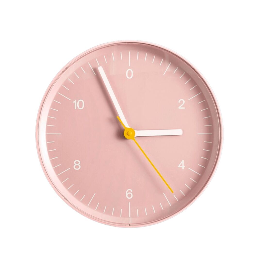 HAY Accessoires Wall Clock Rosa