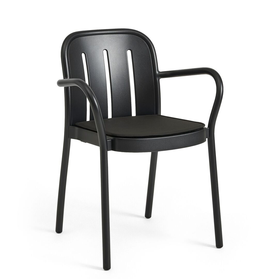 HAY Living Outdoor-Armlehnstuhl Deville von Hay Anthracite