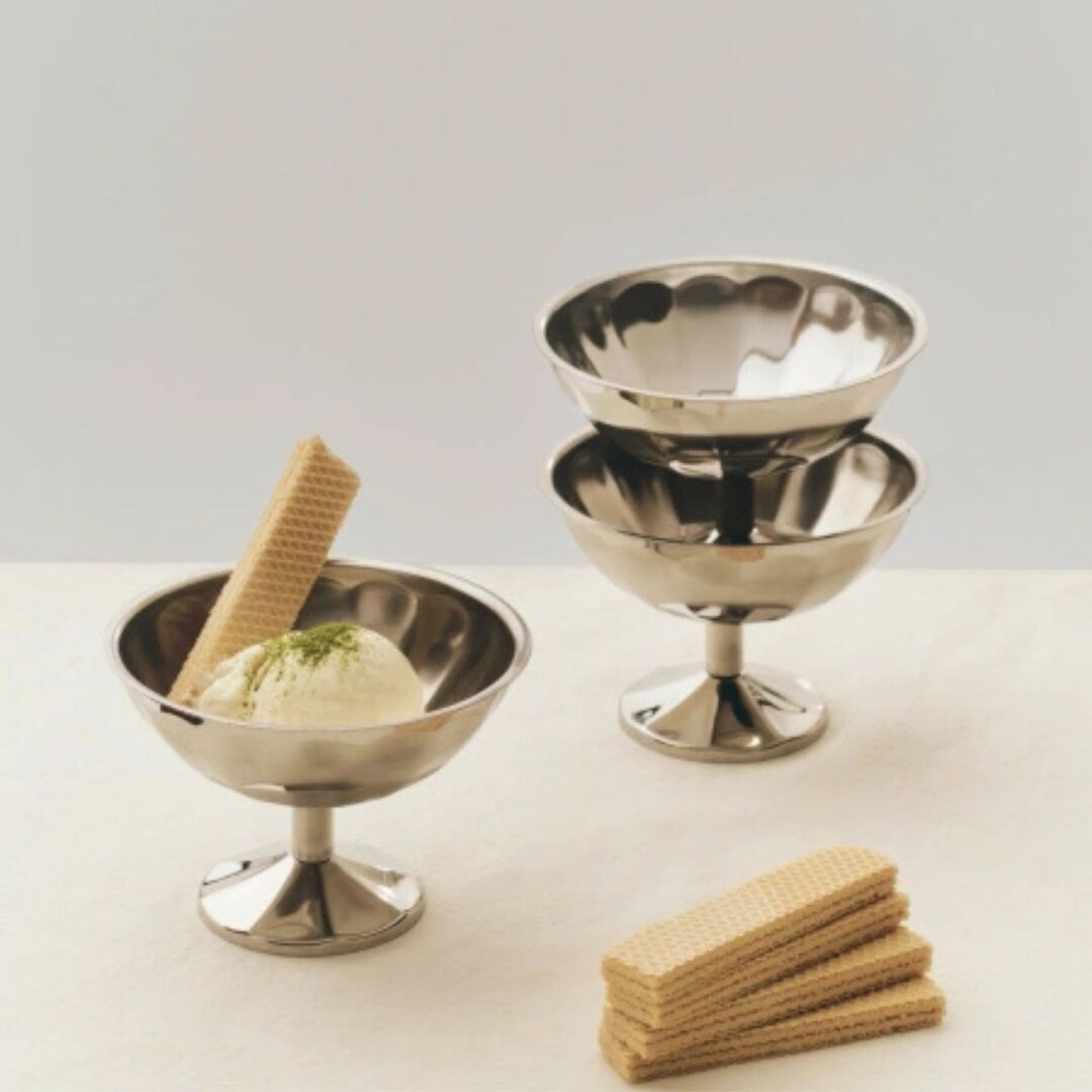 HAY Accessoires Dessert Becher Italian von Hay Stahl