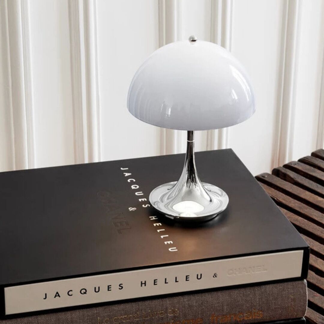 Louis Poulsen Tischleuchte Panthella 160 Portable Lamp Originals V3 von Louis Poulsen Blaugrau-1