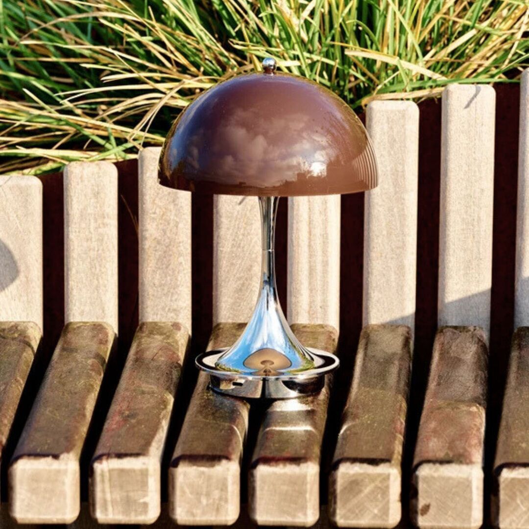 Louis Poulsen Tischleuchte Panthella 160 Portable Lamp Originals V3 von Louis Poulsen Braun-2