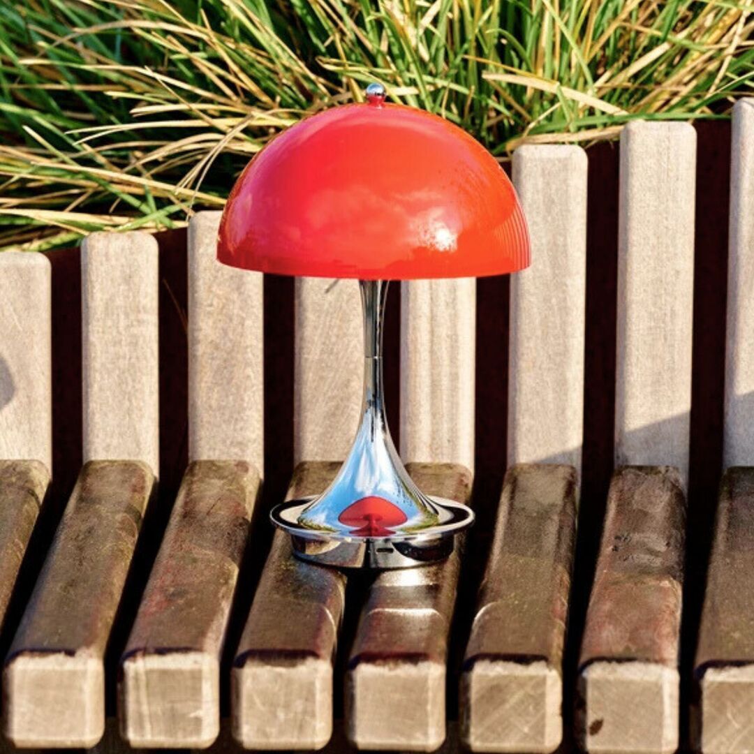 Louis Poulsen Tischleuchte Panthella 160 Portable Lamp Originals V3 von Louis Poulsen Rot-1
