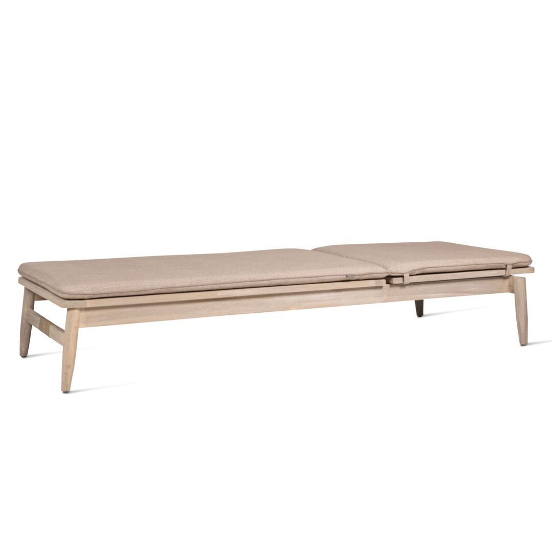 Vincent Sheppard Vincent Sheppard DAVID SUNLOUNGER - Sonnenliege Gealtertes Teakholz