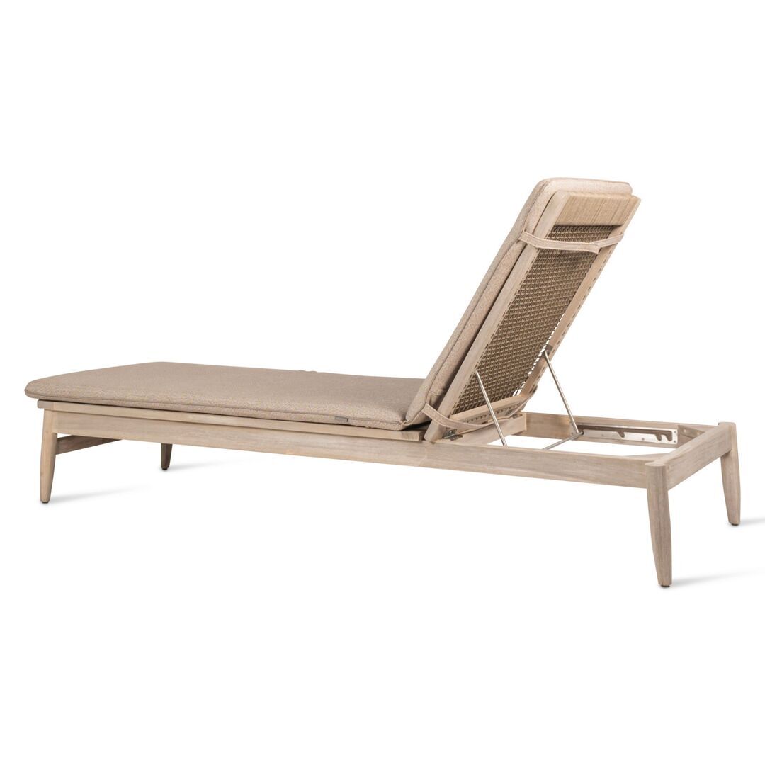 Vincent Sheppard Vincent Sheppard DAVID SUNLOUNGER - Sonnenliege Gealtertes Teakholz