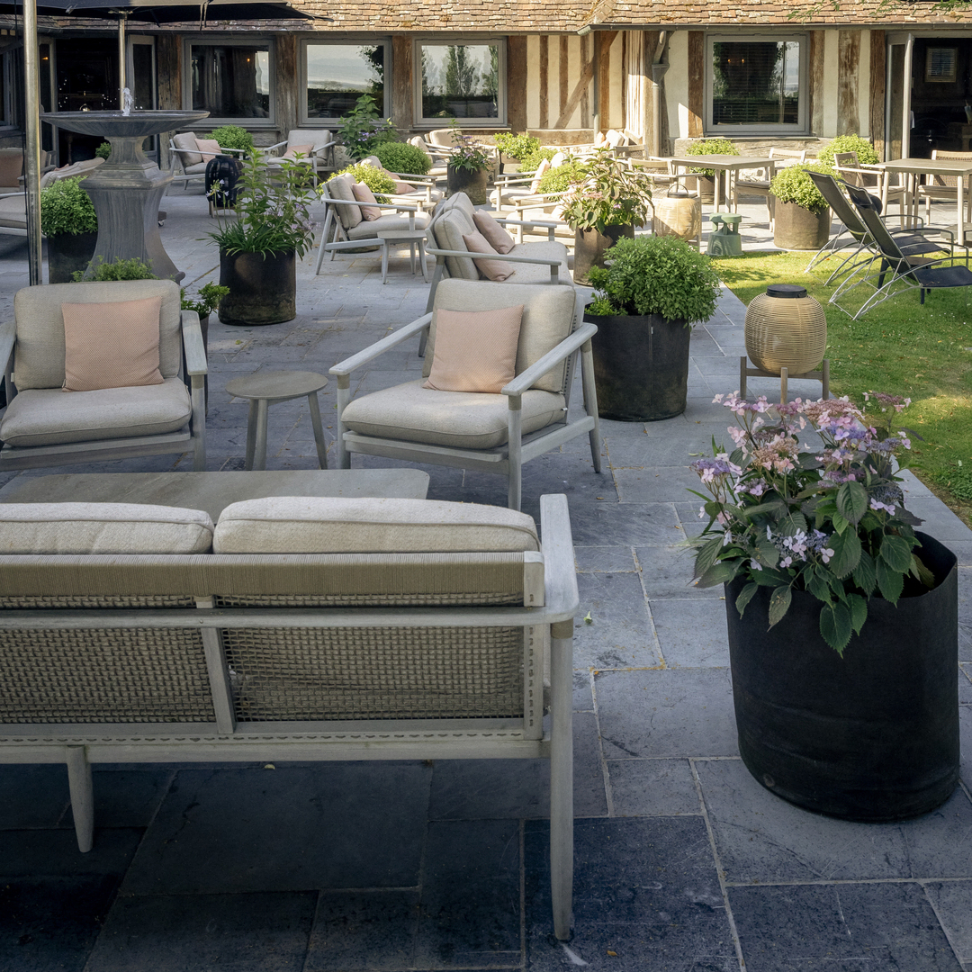 Vincent Sheppard Vincent Sheppard David Lounge Sofa 3S Gealtertes Teakholz