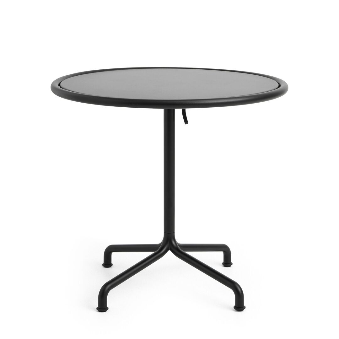 HAY Living Runder Gartentisch Deville von Hay Anthracite, Ø: 80 cm