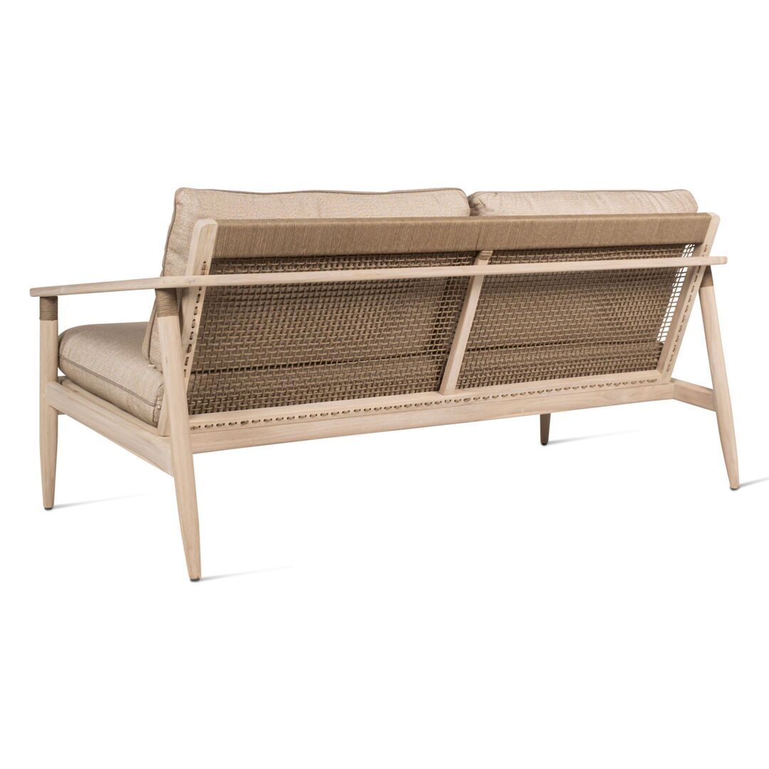 Vincent Sheppard Vincent Sheppard David Lounge Sofa 2S Gealtertes Teakholz