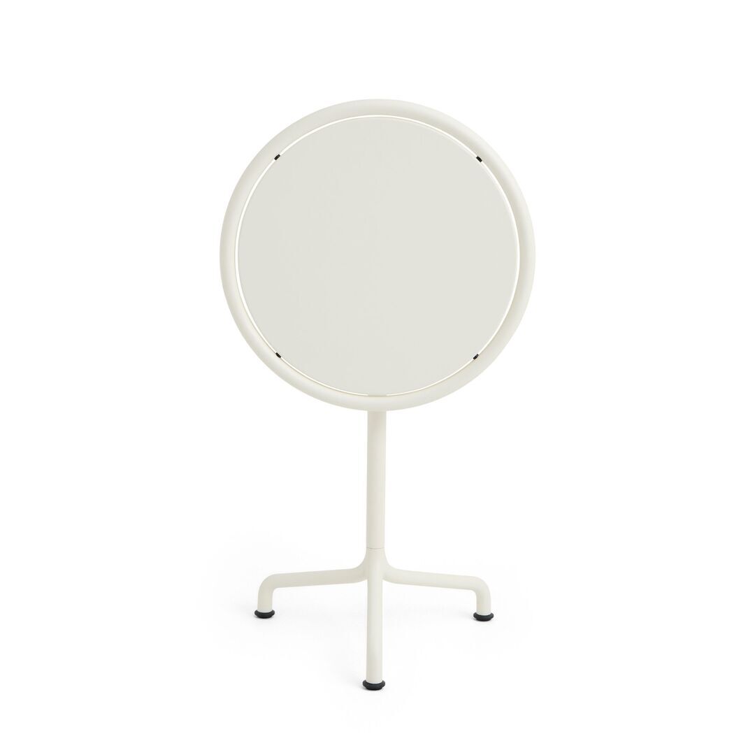 HAY Living Runder Gartentisch Deville von Hay Cream White, Ø: 55 cm 