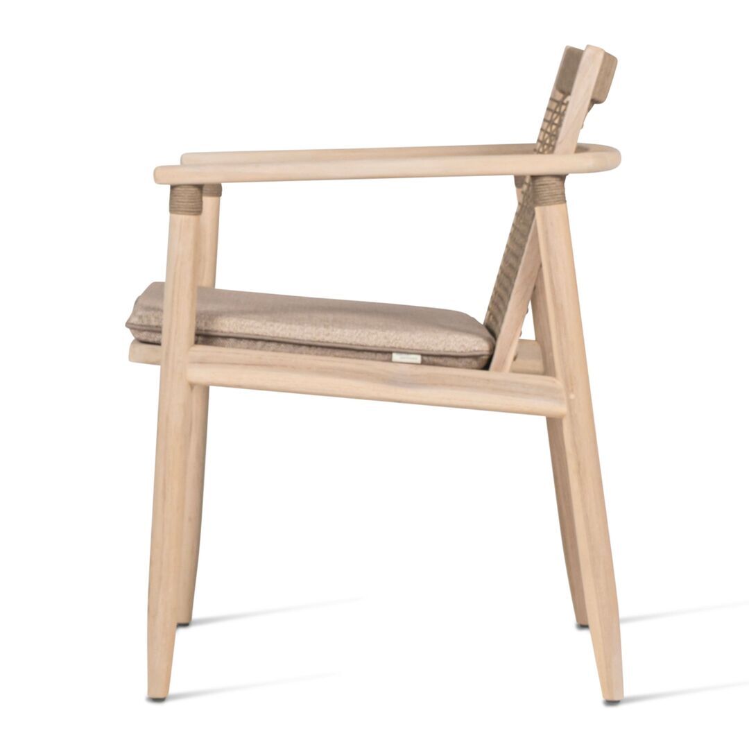 Vincent Sheppard Vincent Sheppard David Dining Armchair Gealtertes Teakholz