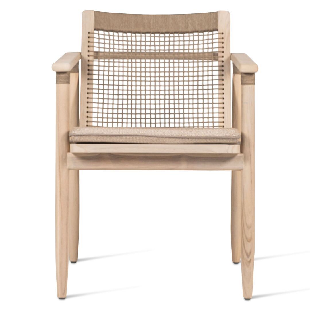 Vincent Sheppard Vincent Sheppard David Dining Armchair Gealtertes Teakholz