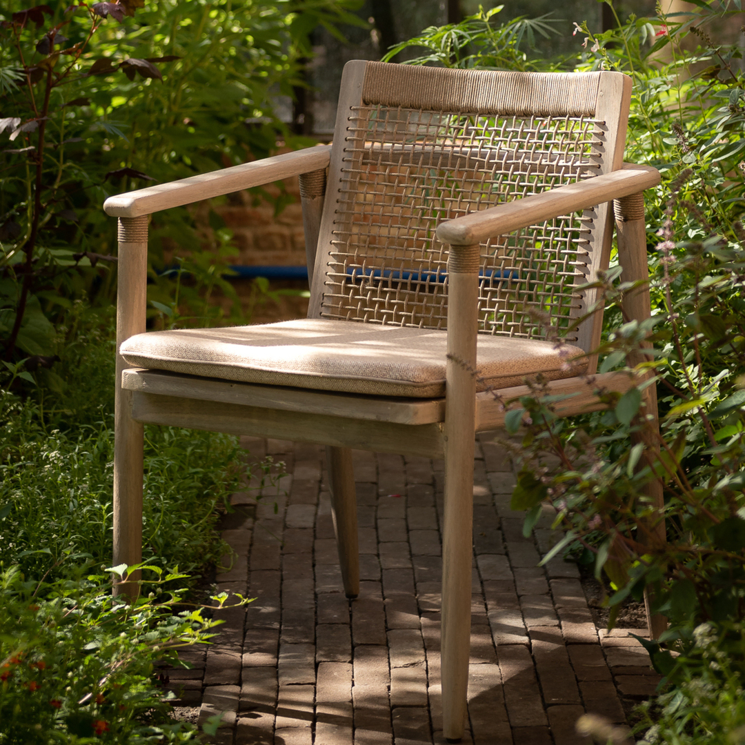 Vincent Sheppard Vincent Sheppard David Dining Armchair Gealtertes Teakholz