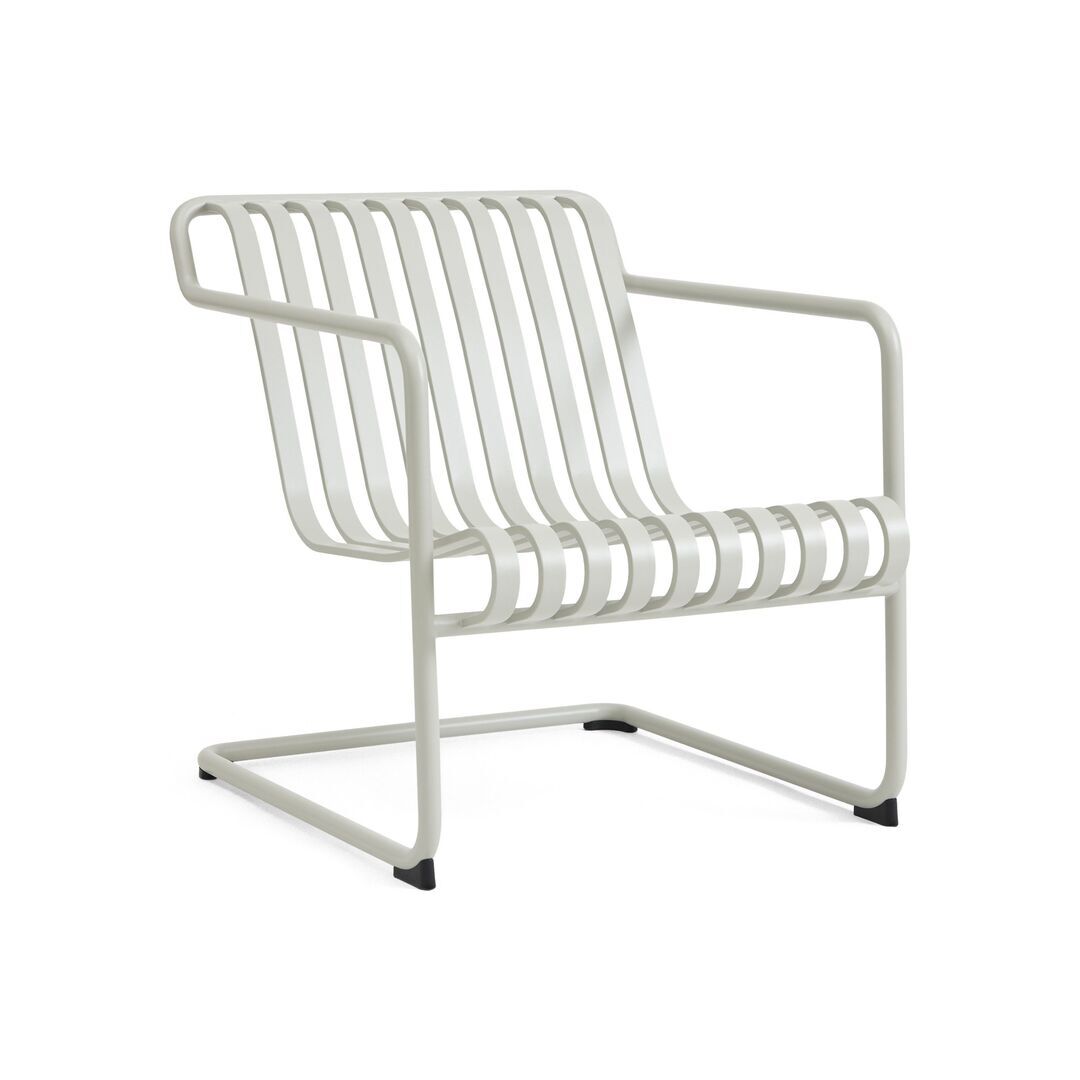 HAY Living Niedriger Lounge Chair Palissade Cantilever von Hay Sky Grey