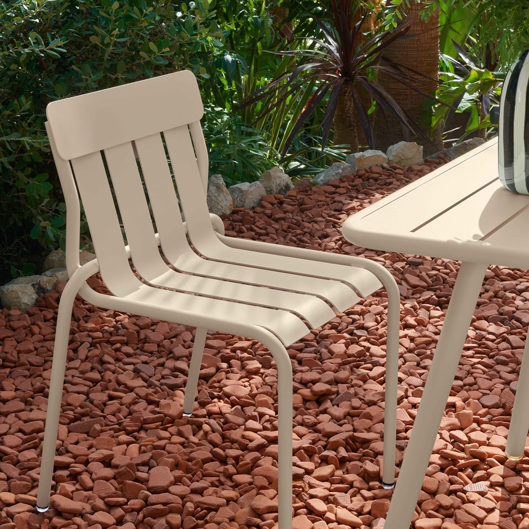Fermob Stuhl Stripe von Fermob Latte-Beige E8