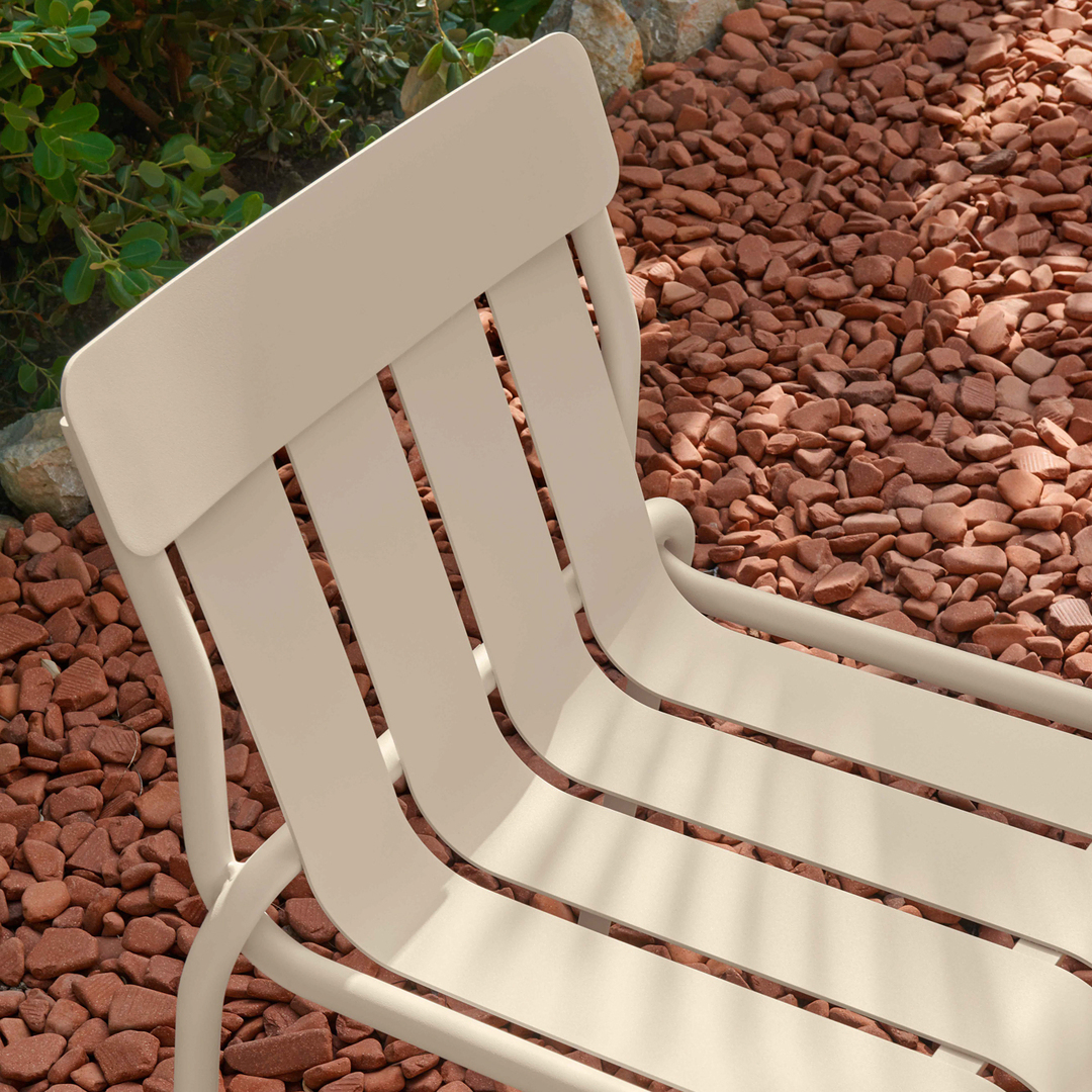 Fermob Stuhl Stripe von Fermob Latte-Beige E8