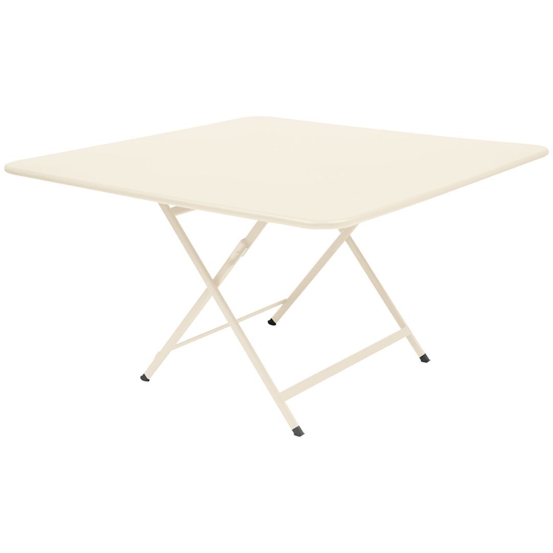 Fermob Tisch 'Caractere' B: 128 cm / T: 128 cm, Latte-Beige E8
