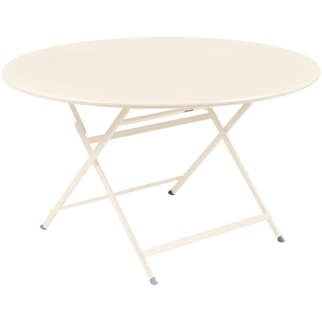 Fermob Runder Tisch 'Caractere' Latte-Beige E8