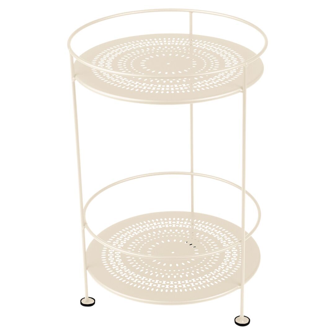 Fermob Charmantes Beistelltischchen 'Gueridons' Latte-Beige E8