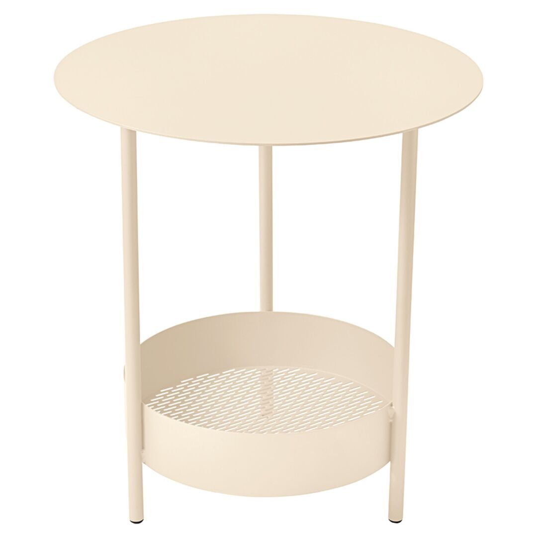 Fermob Kleiner Gartentisch 'Salsa' Latte-Beige E8