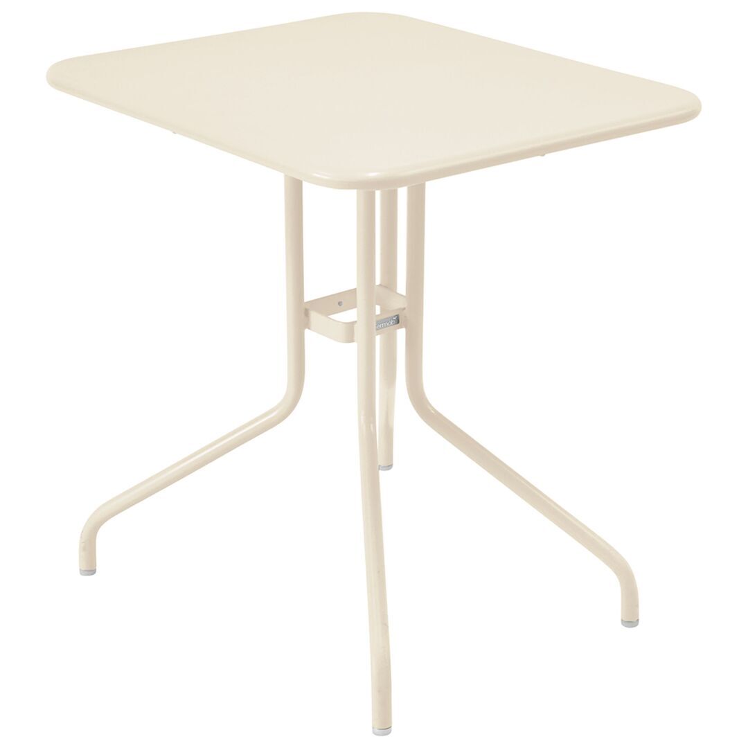 Fermob Tisch 'Pétale' Latte-Beige E8, B: 70 cm / T: 60 cm 